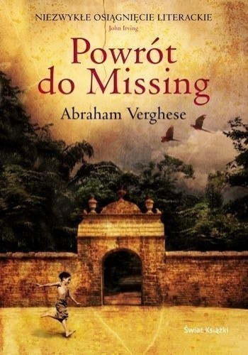 Okładka książki Powrót do Missing, autor Abraham Verghese