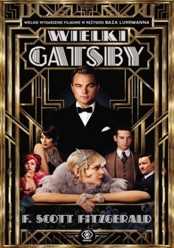 Okładka książki Wielki Gatsby, autor F. Scott Fitzgerald